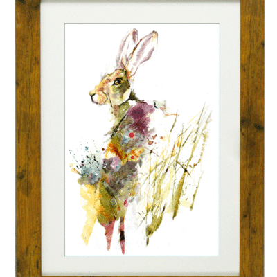 March Hare Watercolour