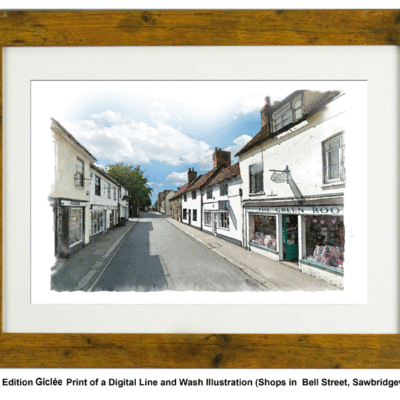Shops in Bell Street, Sawbridgeworth