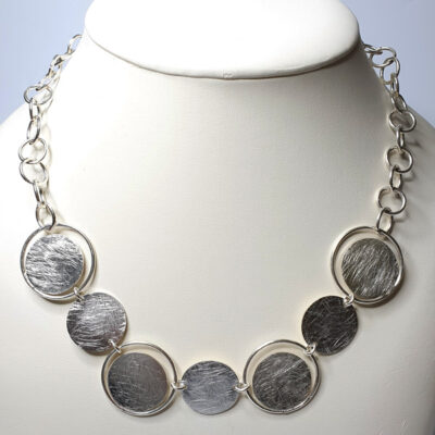 Handmade Sterling Silver Necklace by Chris Lewis