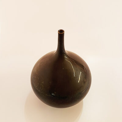 Handmade Ceramic Thin Top Bottle