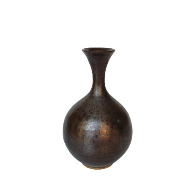 Handmade Bronze Ceramic Bottle